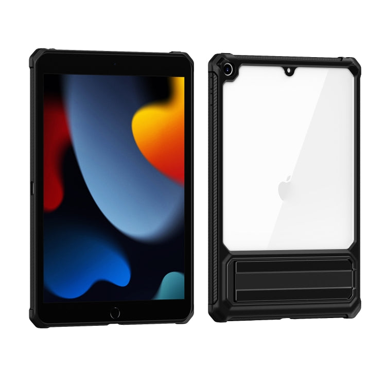PC + TPU Tablet Case with Holder For iPad 10.2 2121 / 2020 / 2019