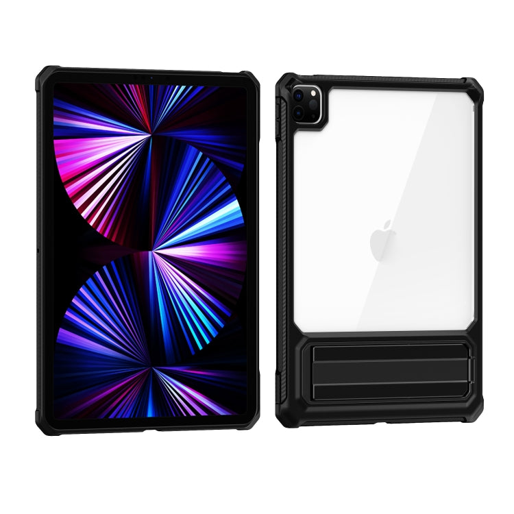 PC + TPU Tablet Case with Holder For iPad Pro 11 inch 2022/2021/2020/2018 / Air5 2022/Air4 2020