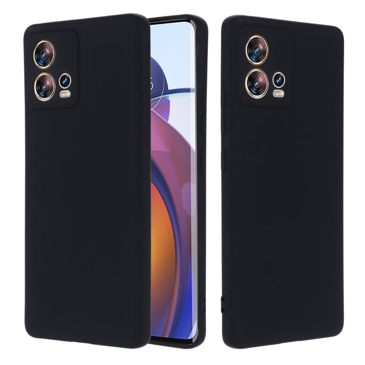 For Motorola Edge 30 Fusion / S30 Pro Pure Color Liquid Silicone Shockproof Phone Case