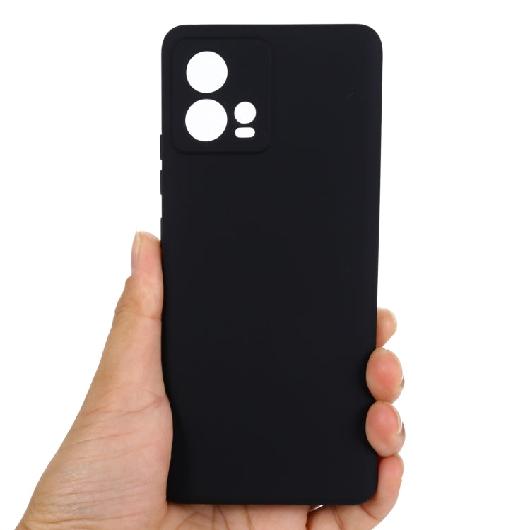 For Motorola Edge 30 Fusion / S30 Pro Pure Color Liquid Silicone Shockproof Phone Case