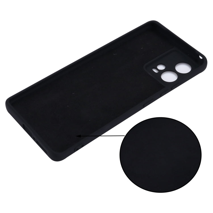 For Motorola Edge 30 Fusion / S30 Pro Pure Color Liquid Silicone Shockproof Phone Case