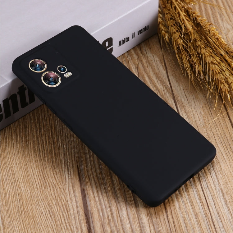 For Motorola Edge 30 Fusion / S30 Pro Pure Color Liquid Silicone Shockproof Phone Case