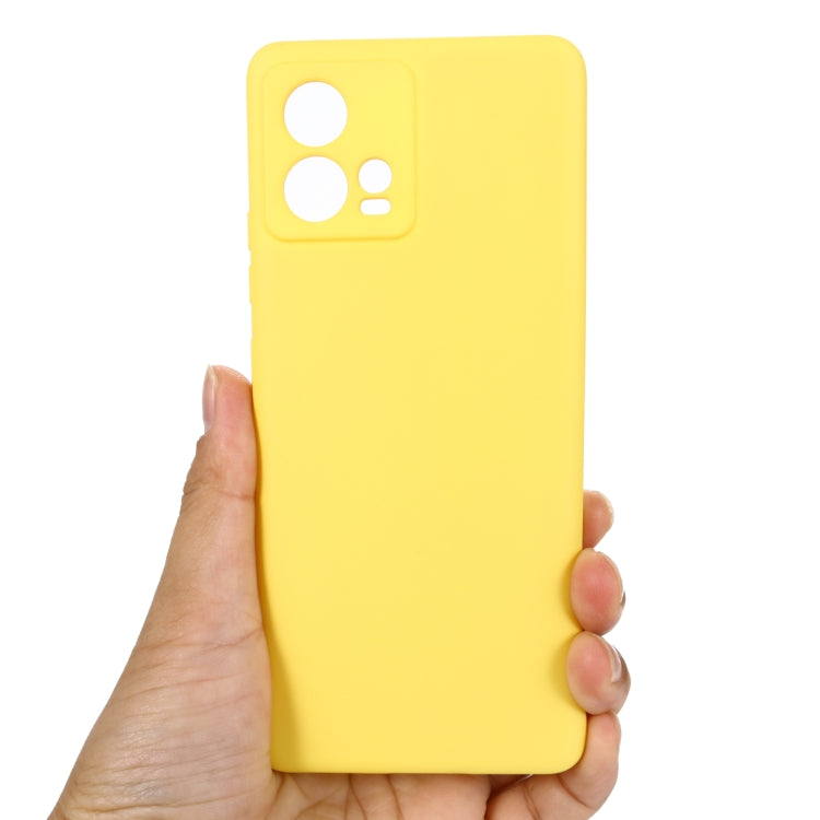 For Motorola Edge 30 Fusion / S30 Pro Pure Color Liquid Silicone Shockproof Phone Case