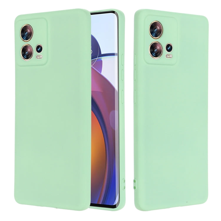 For Motorola Edge 30 Fusion / S30 Pro Pure Color Liquid Silicone Shockproof Phone Case