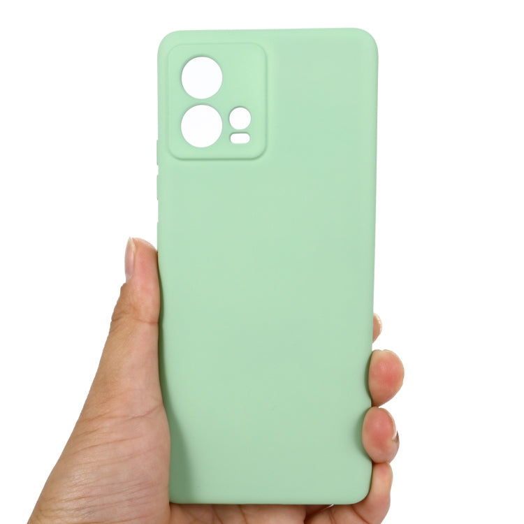 For Motorola Edge 30 Fusion / S30 Pro Pure Color Liquid Silicone Shockproof Phone Case