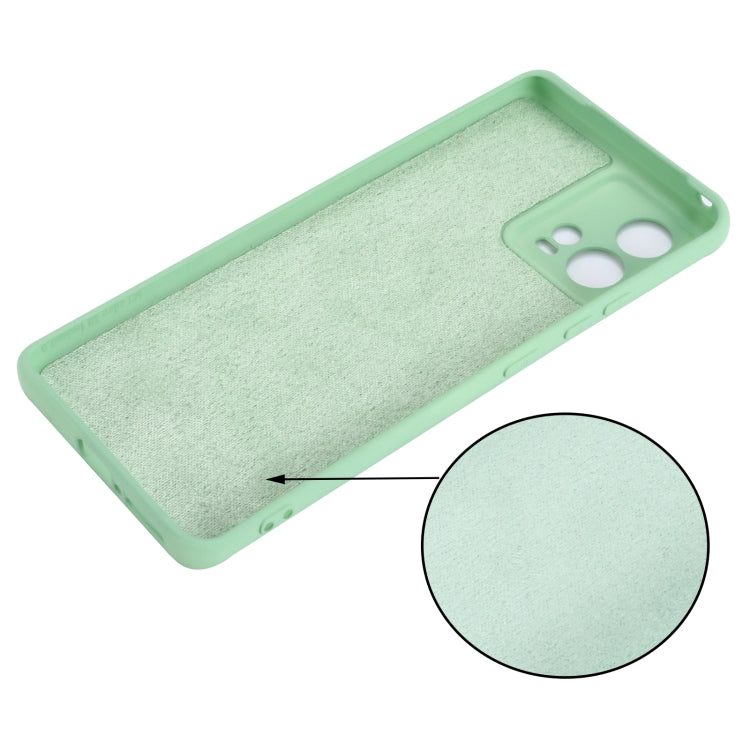For Motorola Edge 30 Fusion / S30 Pro Pure Color Liquid Silicone Shockproof Phone Case