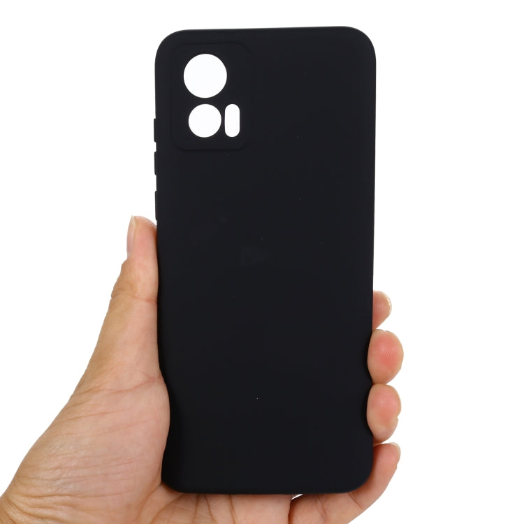 For Motorola Edge 30 Lite 5G / 30 Neo 5G Pure Color Liquid Silicone Shockproof Phone Case