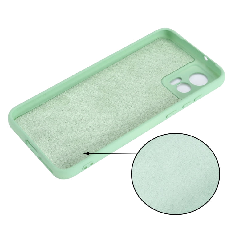 For Motorola Edge 30 Lite 5G / 30 Neo 5G Pure Color Liquid Silicone Shockproof Phone Case