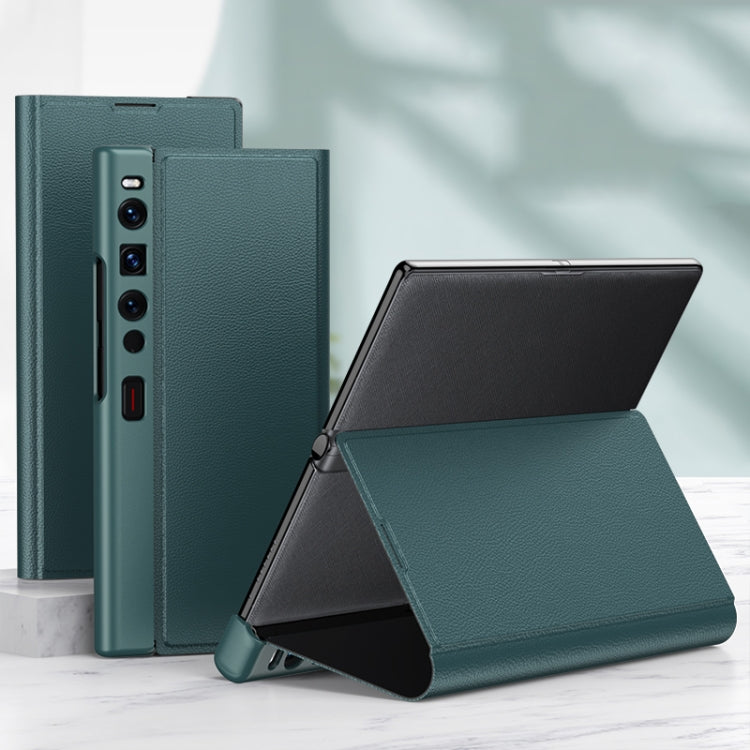 For Huawei Mate Xs 2 GKK Magnetic Folding Shockproof Protective Leather Phone Case