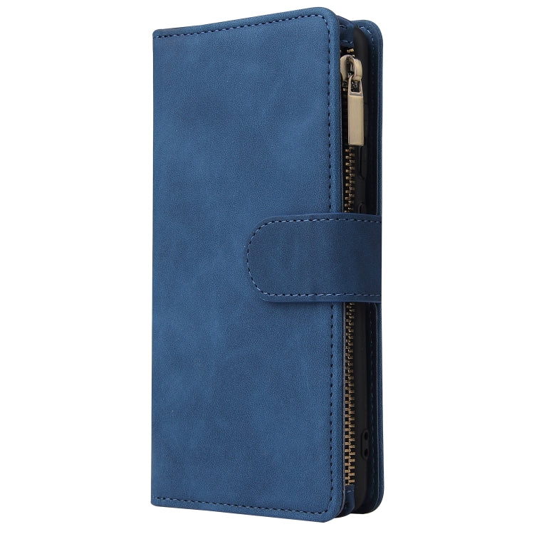 For Galaxy A41 Multifunctional Horizontal Flip Leather Case, with Card Slot & Holder & Zipper Wallet & Photo Frame