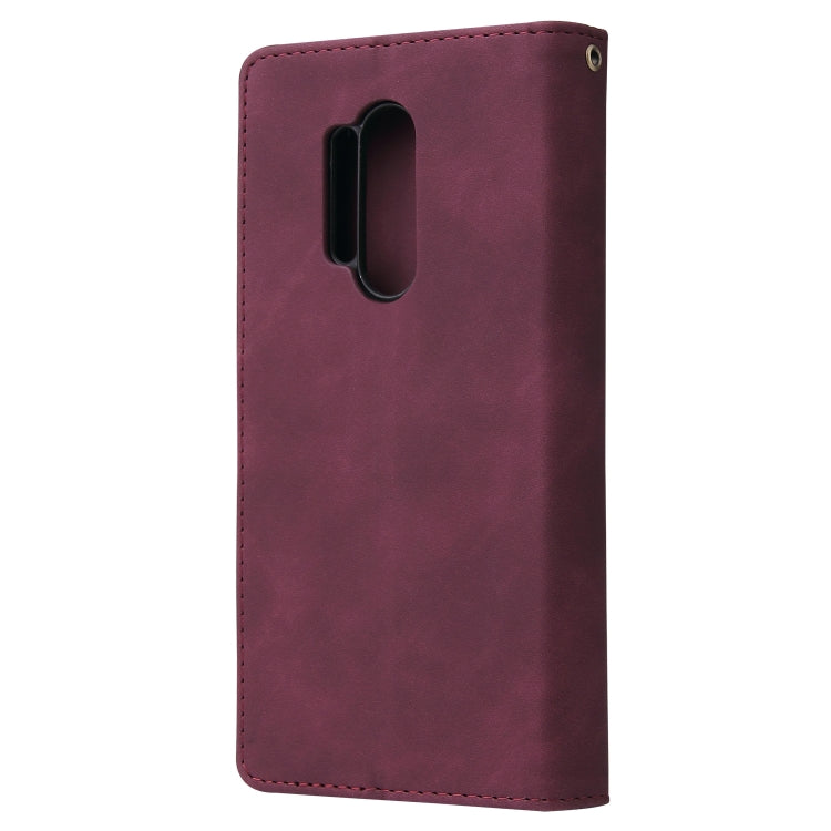 For OnePlus 8 Pro Multifunctional Horizontal Flip Leather Case, with Card Slot & Holder & Zipper Wallet & Photo Frame