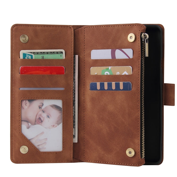 For OnePlus 8 Pro Multifunctional Horizontal Flip Leather Case, with Card Slot & Holder & Zipper Wallet & Photo Frame