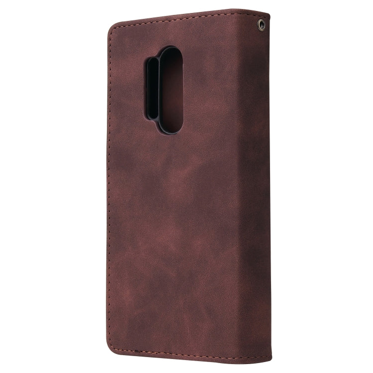 For OnePlus 8 Pro Multifunctional Horizontal Flip Leather Case, with Card Slot & Holder & Zipper Wallet & Photo Frame