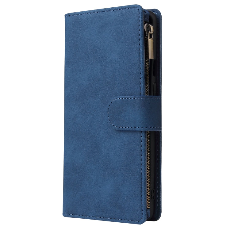 For OnePlus 8 Pro Multifunctional Horizontal Flip Leather Case, with Card Slot & Holder & Zipper Wallet & Photo Frame