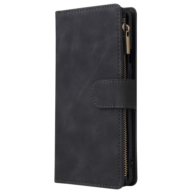 For OnePlus 8 Pro Multifunctional Horizontal Flip Leather Case, with Card Slot & Holder & Zipper Wallet & Photo Frame