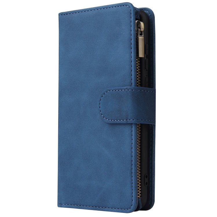 For Huawei P40 Multifunctional Horizontal Flip Leather Case, with Card Slot & Holder & Zipper Wallet & Photo Frame