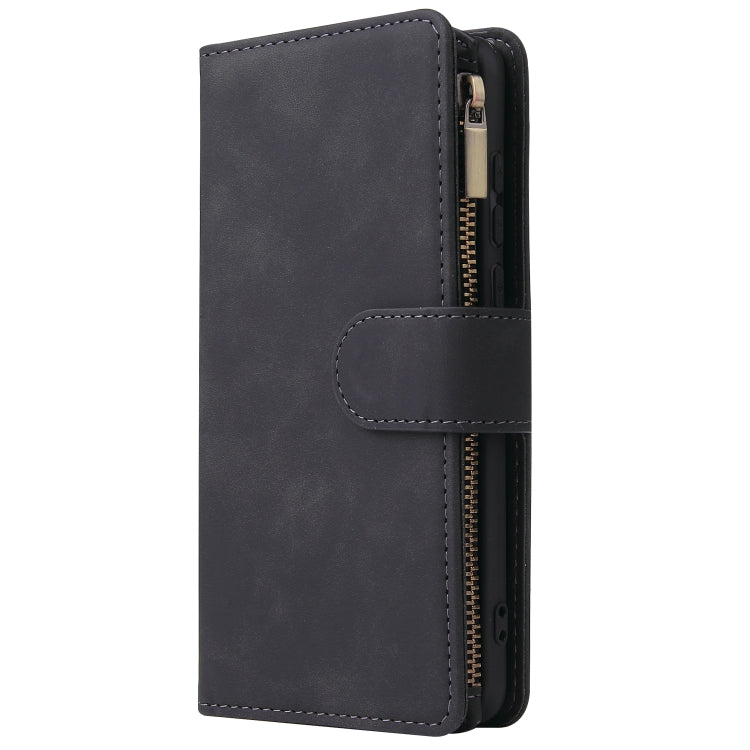 For Huawei P40 Multifunctional Horizontal Flip Leather Case, with Card Slot & Holder & Zipper Wallet & Photo Frame