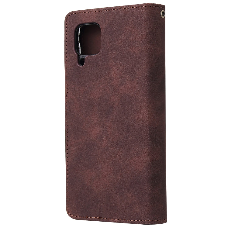 For Huawei P40 Lite Multifunctional Horizontal Flip Leather Case, with Card Slot & Holder & Zipper Wallet & Photo Frame