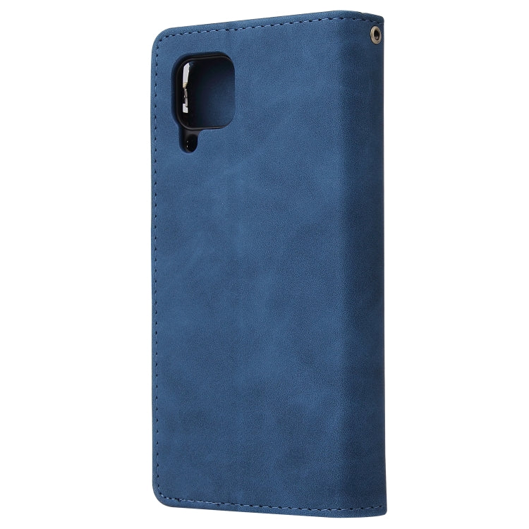 For Huawei P40 Lite Multifunctional Horizontal Flip Leather Case, with Card Slot & Holder & Zipper Wallet & Photo Frame