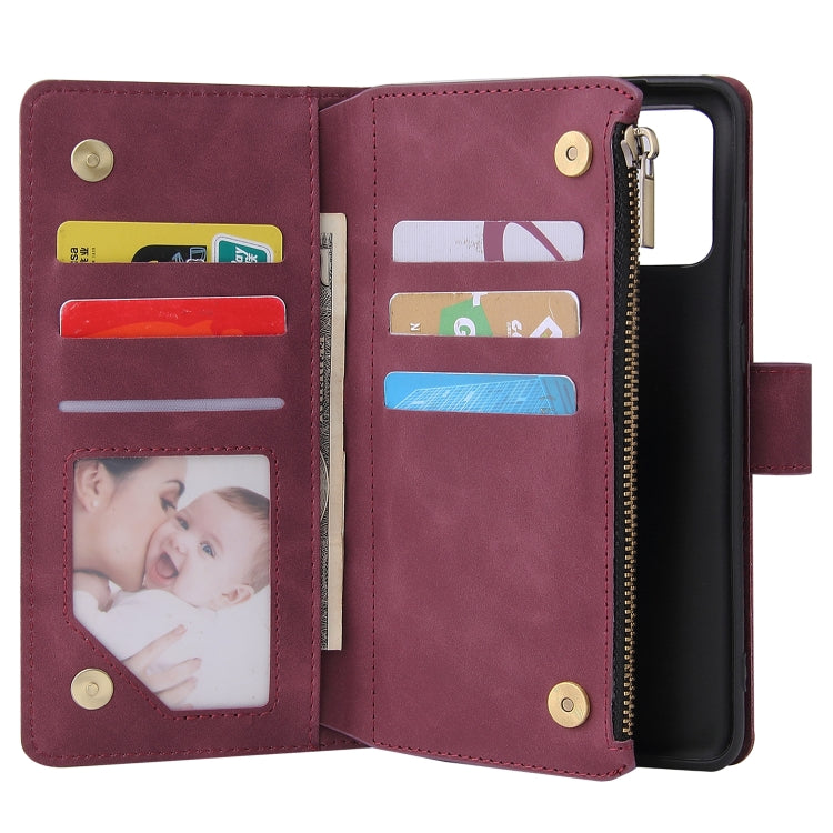 For Galaxy S20+ Multifunctional Horizontal Flip Leather Case, with Card Slot & Holder & Zipper Wallet & Photo Frame