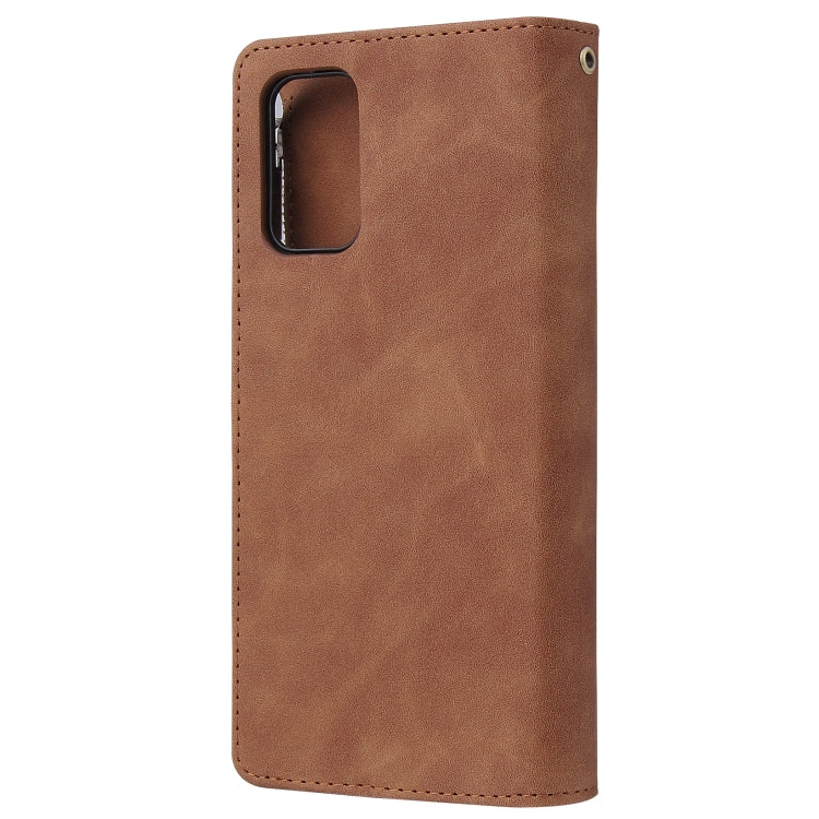 For Galaxy S20+ Multifunctional Horizontal Flip Leather Case, with Card Slot & Holder & Zipper Wallet & Photo Frame