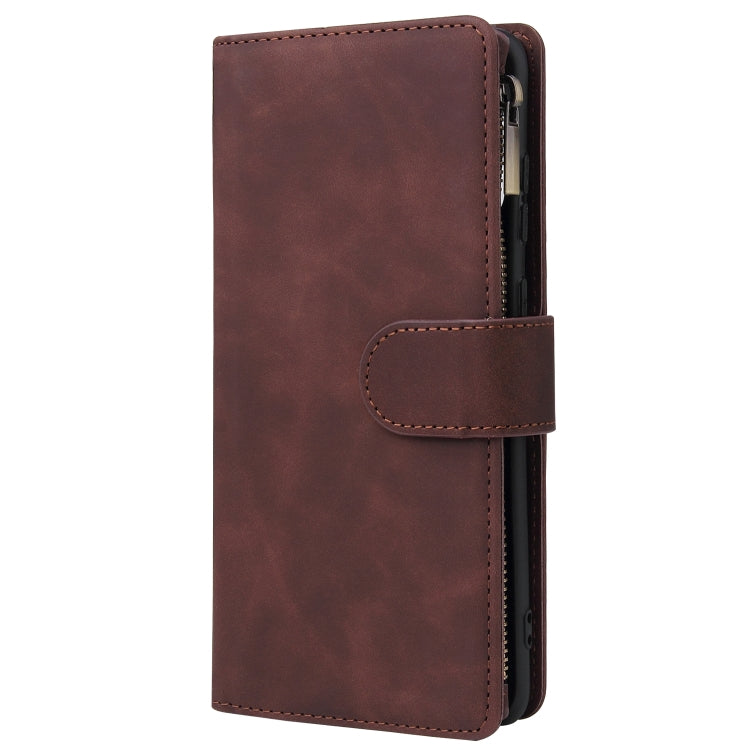 For Galaxy S20+ Multifunctional Horizontal Flip Leather Case, with Card Slot & Holder & Zipper Wallet & Photo Frame