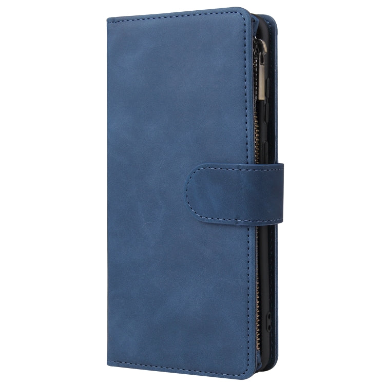 For Galaxy S20+ Multifunctional Horizontal Flip Leather Case, with Card Slot & Holder & Zipper Wallet & Photo Frame