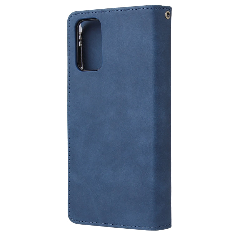 For Galaxy S20+ Multifunctional Horizontal Flip Leather Case, with Card Slot & Holder & Zipper Wallet & Photo Frame