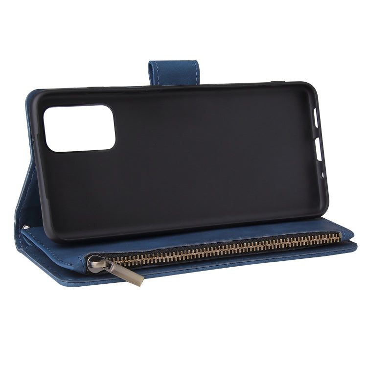 For Galaxy S20+ Multifunctional Horizontal Flip Leather Case, with Card Slot & Holder & Zipper Wallet & Photo Frame