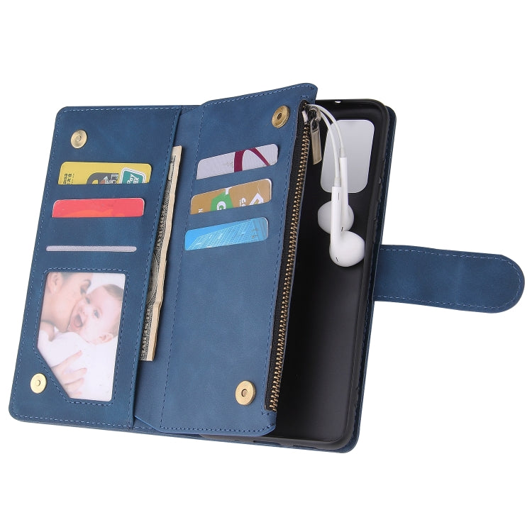 For Galaxy S20+ Multifunctional Horizontal Flip Leather Case, with Card Slot & Holder & Zipper Wallet & Photo Frame