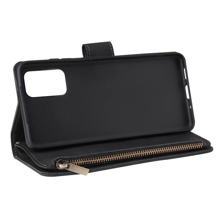 For Galaxy S20+ Multifunctional Horizontal Flip Leather Case, with Card Slot & Holder & Zipper Wallet & Photo Frame
