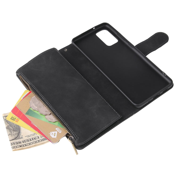 For Galaxy S20+ Multifunctional Horizontal Flip Leather Case, with Card Slot & Holder & Zipper Wallet & Photo Frame