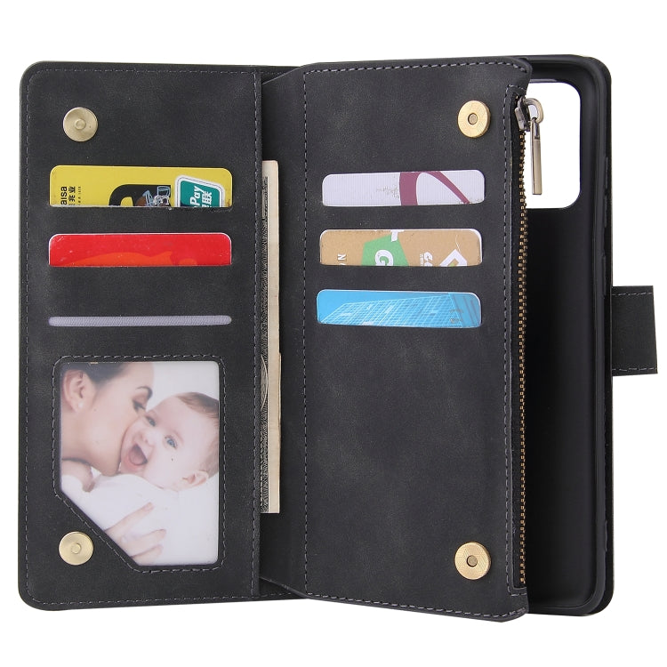 For Galaxy S20+ Multifunctional Horizontal Flip Leather Case, with Card Slot & Holder & Zipper Wallet & Photo Frame