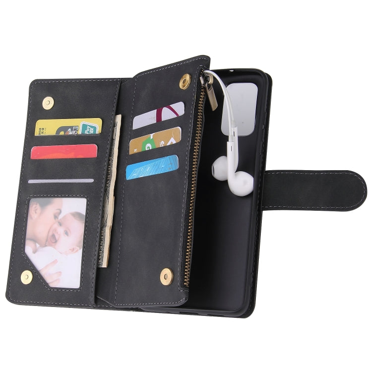 For Galaxy S20+ Multifunctional Horizontal Flip Leather Case, with Card Slot & Holder & Zipper Wallet & Photo Frame