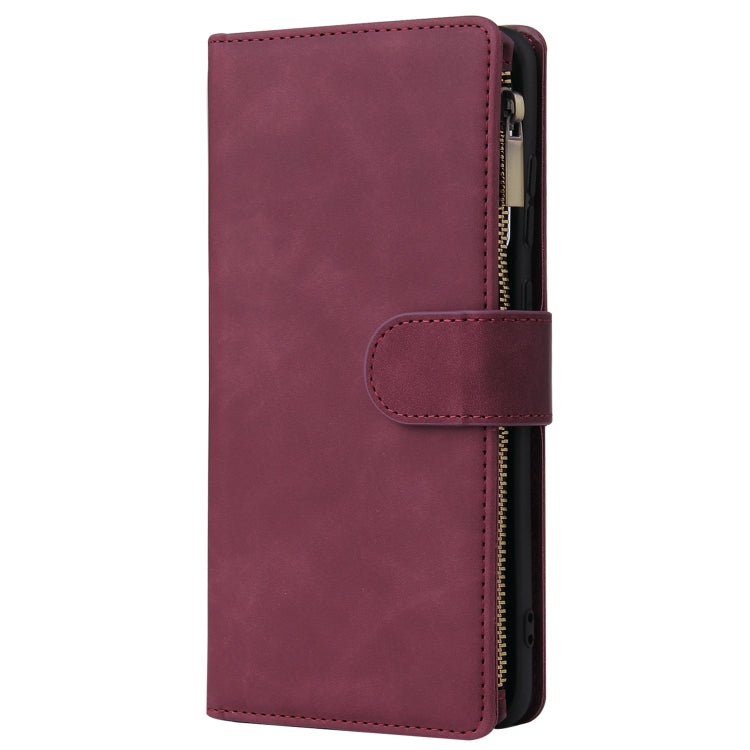 For Galaxy S20 Ultra Multifunctional Horizontal Flip Leather Case, with Card Slot & Holder & Zipper Wallet & Photo Frame