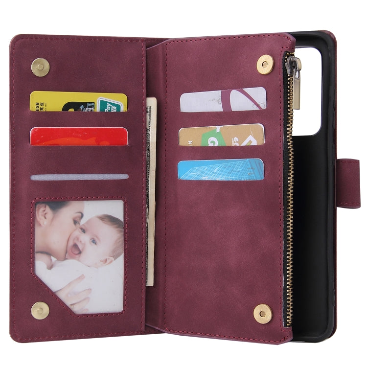 For Galaxy S20 Ultra Multifunctional Horizontal Flip Leather Case, with Card Slot & Holder & Zipper Wallet & Photo Frame