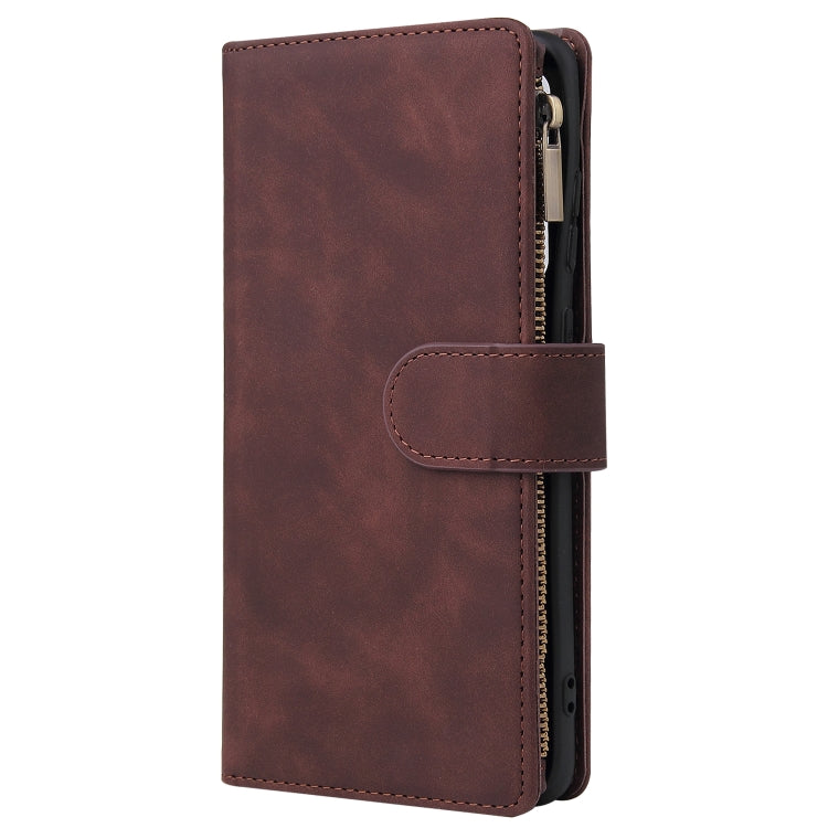 For Galaxy S20 Ultra Multifunctional Horizontal Flip Leather Case, with Card Slot & Holder & Zipper Wallet & Photo Frame
