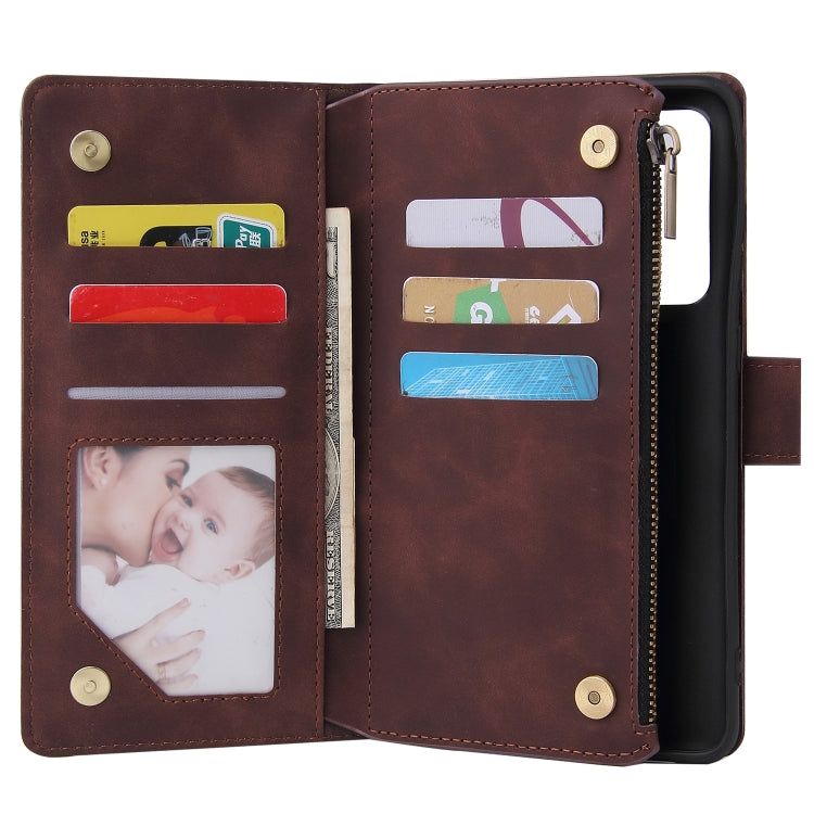 For Galaxy S20 Ultra Multifunctional Horizontal Flip Leather Case, with Card Slot & Holder & Zipper Wallet & Photo Frame