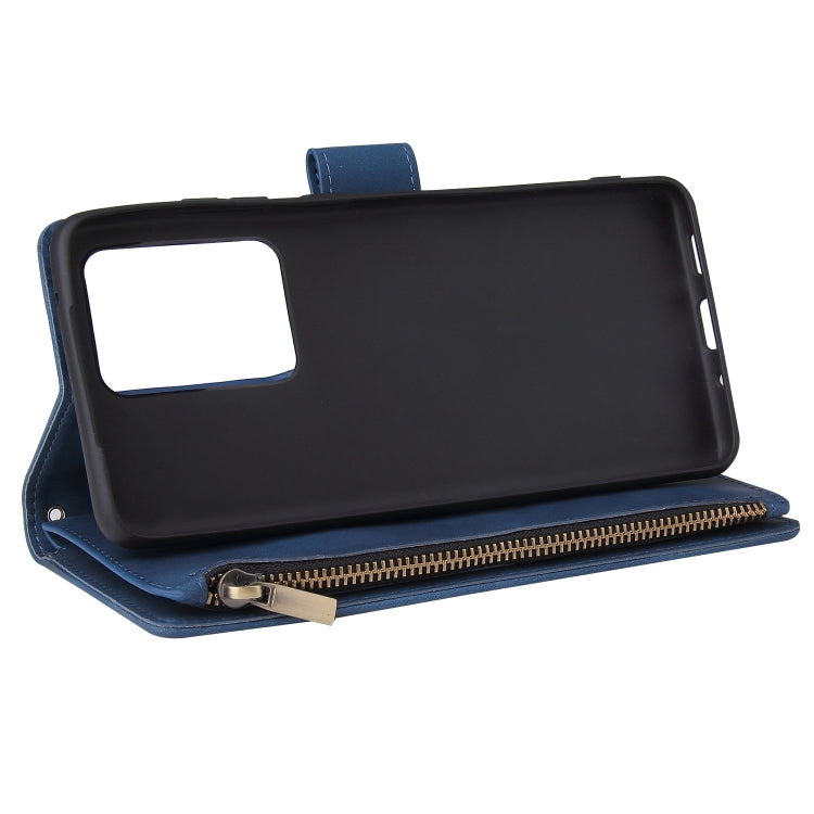 For Galaxy S20 Ultra Multifunctional Horizontal Flip Leather Case, with Card Slot & Holder & Zipper Wallet & Photo Frame