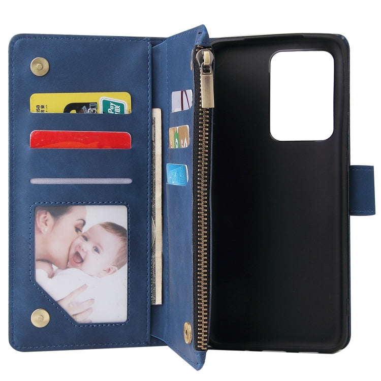 For Galaxy S20 Ultra Multifunctional Horizontal Flip Leather Case, with Card Slot & Holder & Zipper Wallet & Photo Frame