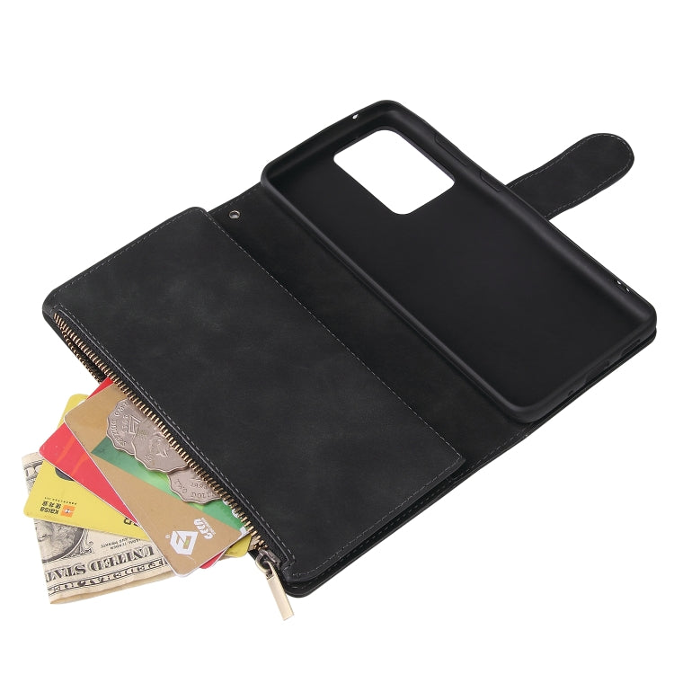 For Galaxy S20 Ultra Multifunctional Horizontal Flip Leather Case, with Card Slot & Holder & Zipper Wallet & Photo Frame
