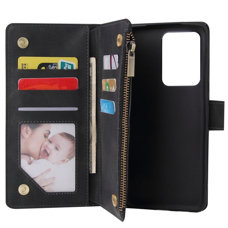 For Galaxy S20 Ultra Multifunctional Horizontal Flip Leather Case, with Card Slot & Holder & Zipper Wallet & Photo Frame