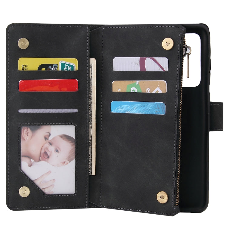 For Galaxy S20 Ultra Multifunctional Horizontal Flip Leather Case, with Card Slot & Holder & Zipper Wallet & Photo Frame
