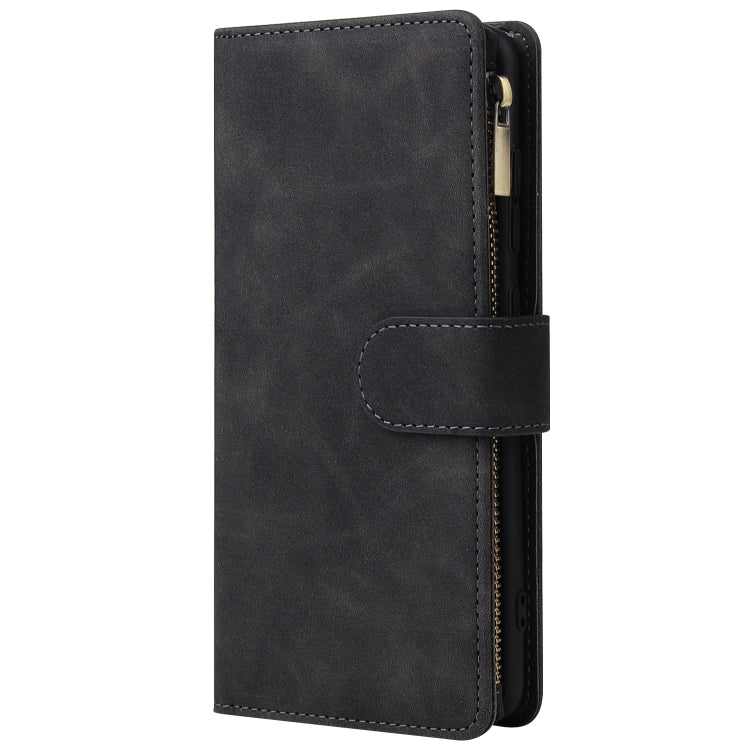 For Galaxy A51 Multifunctional Horizontal Flip Leather Case, with Card Slot & Holder & Zipper Wallet & Photo Frame