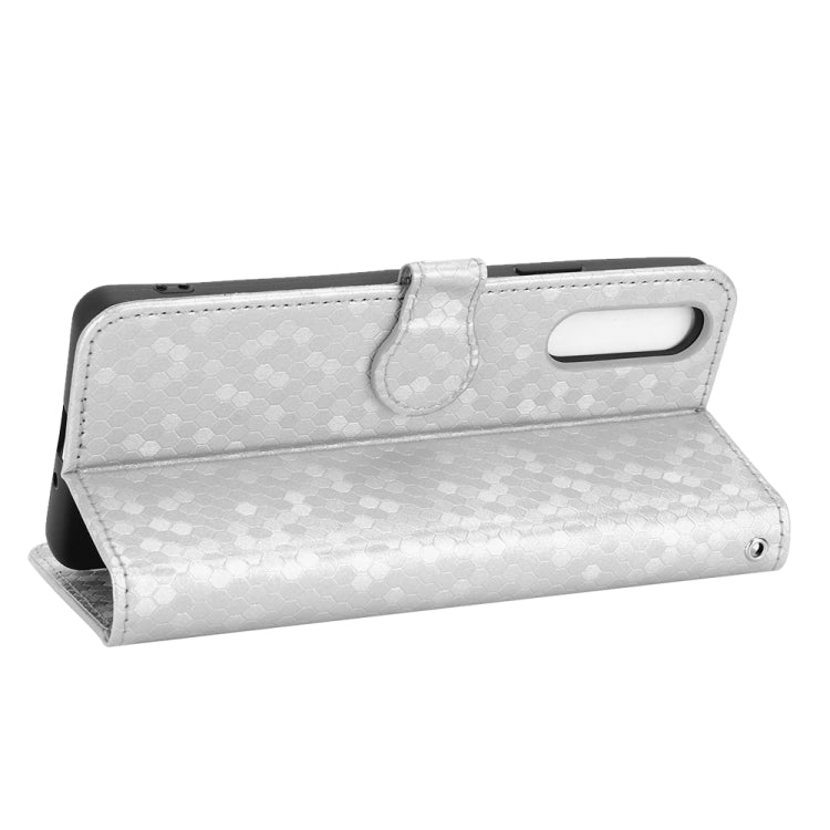 For Sony Xperia 10 IV Honeycomb Dot Texture Leather Phone Case