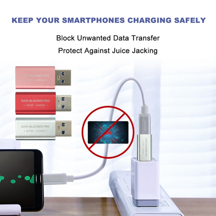 GE07 USB-C / Type-C Data Blocker Fast Charging Connector