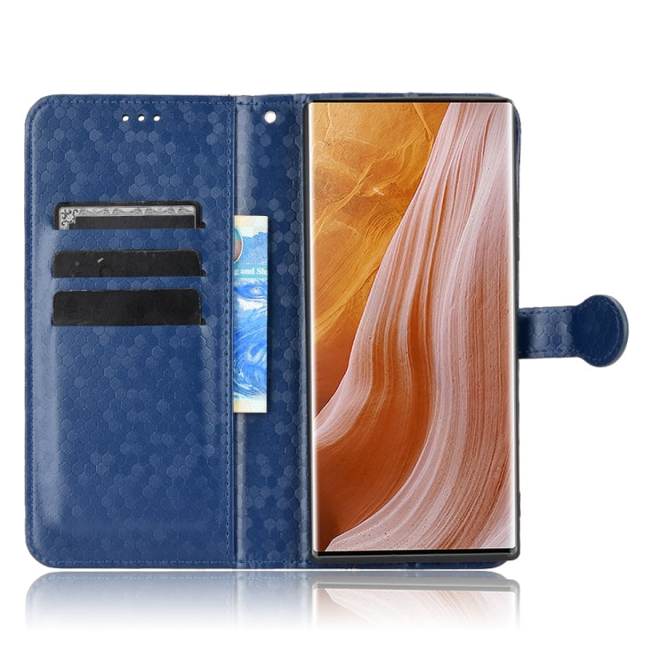 For ZTE Axon 40 Ultra Honeycomb Dot Texture Leather Phone Case