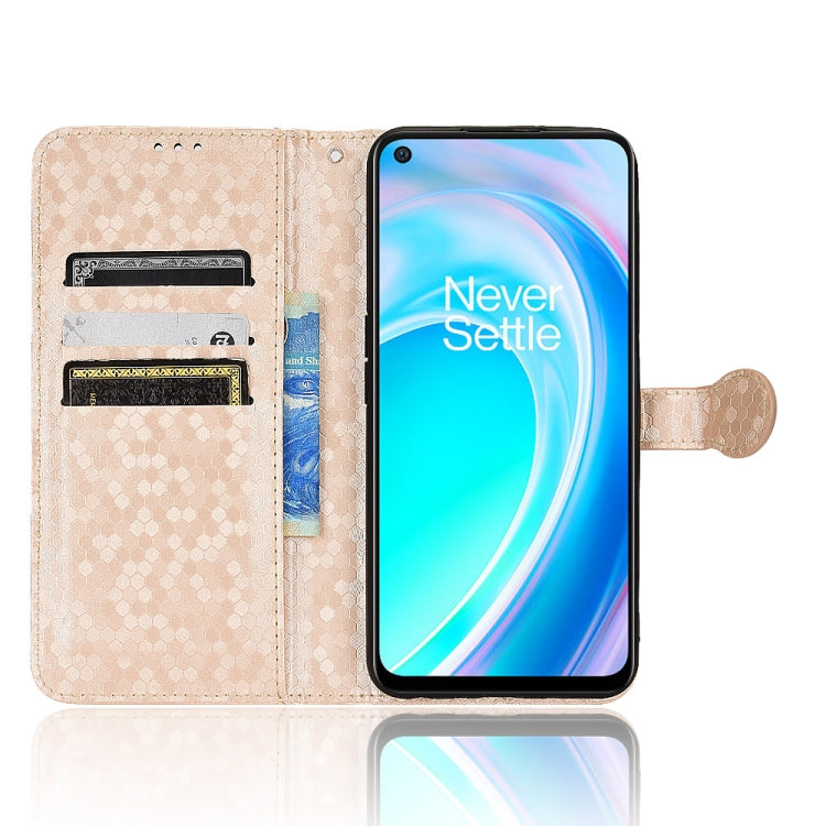For OnePlus Nord CE 2 Lite 5G / Realme 9 Pro Honeycomb Dot Texture Leather Phone Case