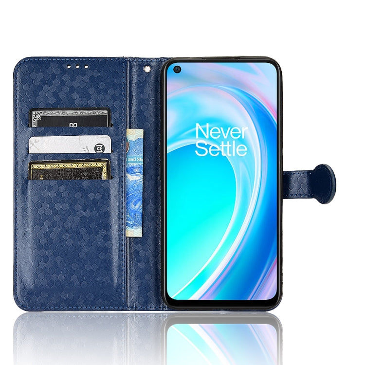 For OnePlus Nord CE 2 Lite 5G / Realme 9 Pro Honeycomb Dot Texture Leather Phone Case