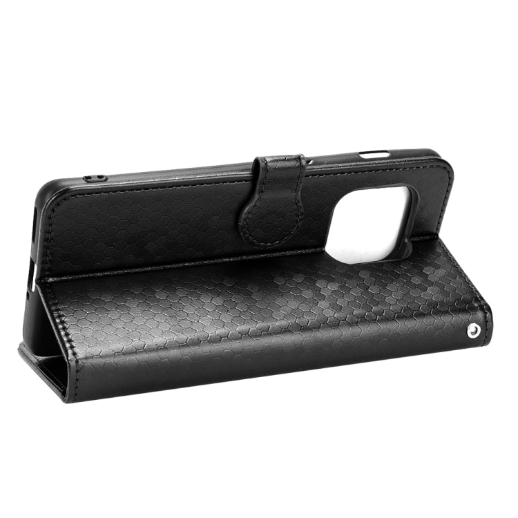 For OnePlus 10 Pro 5G Honeycomb Dot Texture Leather Phone Case